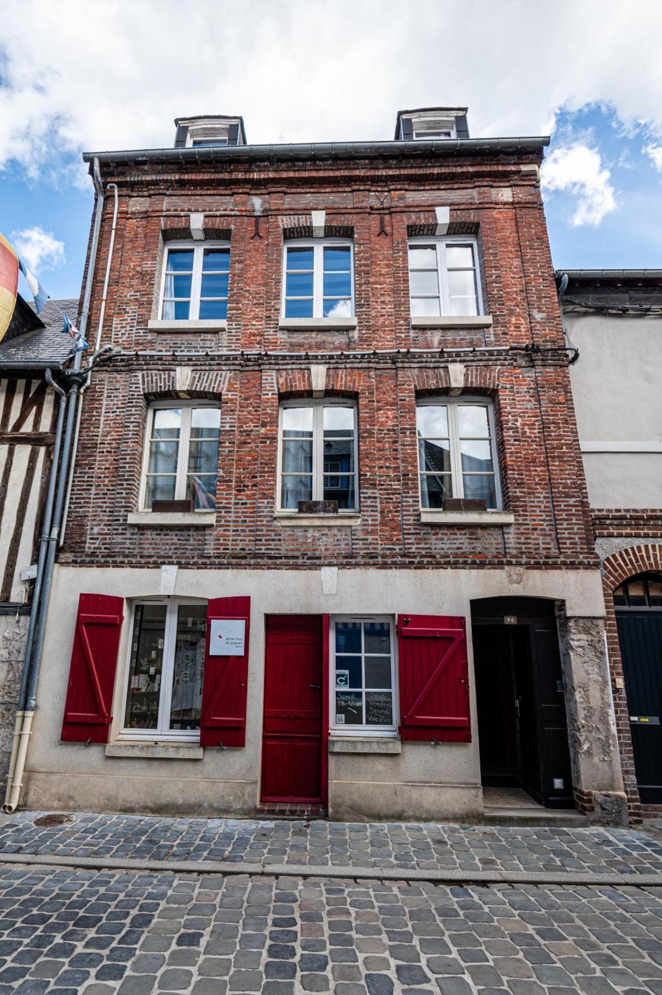 Cosy Loft - Plein Centre D'Honfleur Apartment Exterior foto